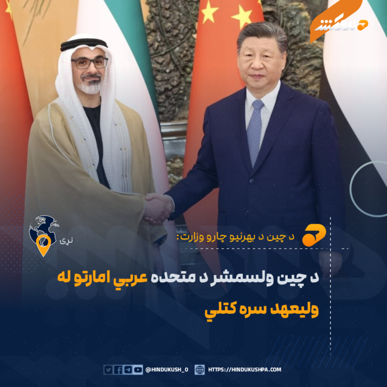 د چين ولسمشر د متحده عربي امارتو له وليعهد سره کتلي