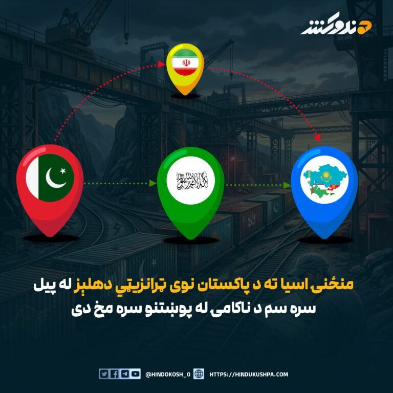 منځنۍ اسيا ته د پاکستان نوی ټرانزیټي دهلېز له پیل سره سم د ناکامۍ له پوښتنو سره مخ دی