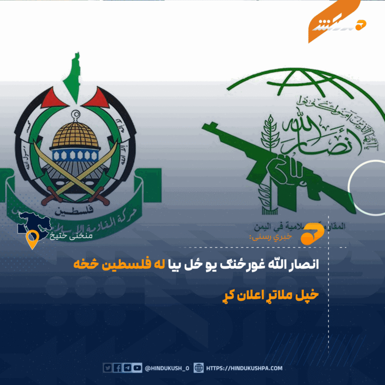 انصار الله غورځنګ يو ځل بيا له فلسطین څخه خپل ملاتړ اعلان کړ