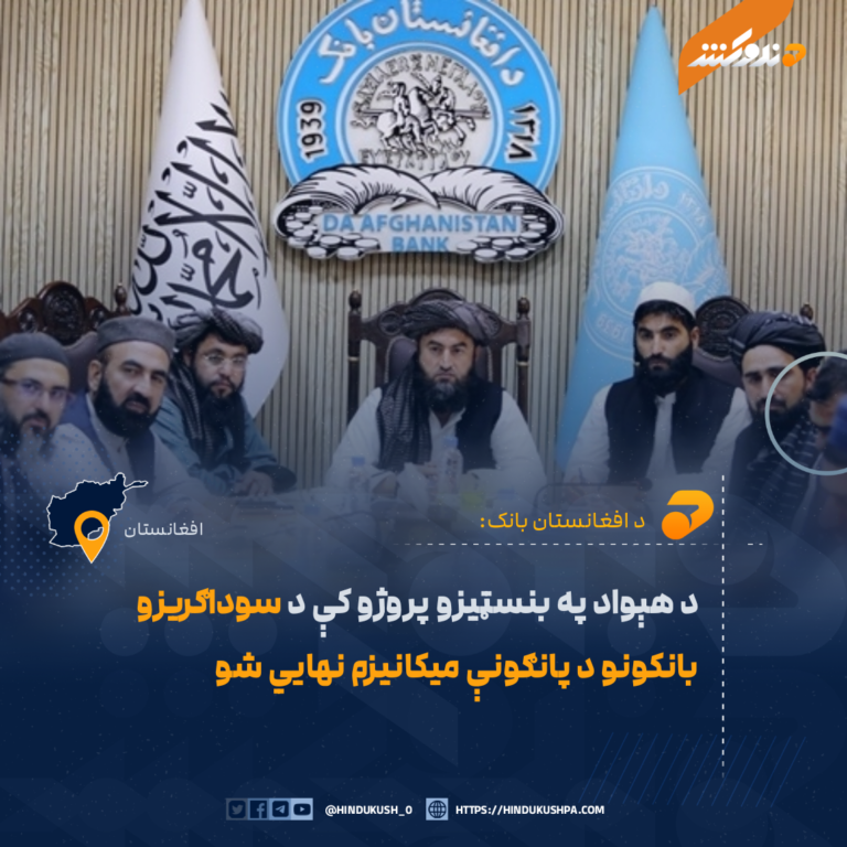 د هېواد په بنسټیزو پروژو کې د سوداګریزو بانکونو د پانګونې میکانیزم نهایي شو