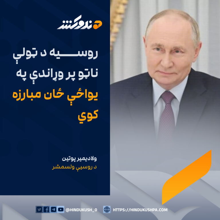 د روسیې ولسمشر، ولادیمیر پوتین: روسیه د ټولې ناټو پر وړاندې په یواځې ځان مبارزه کوي