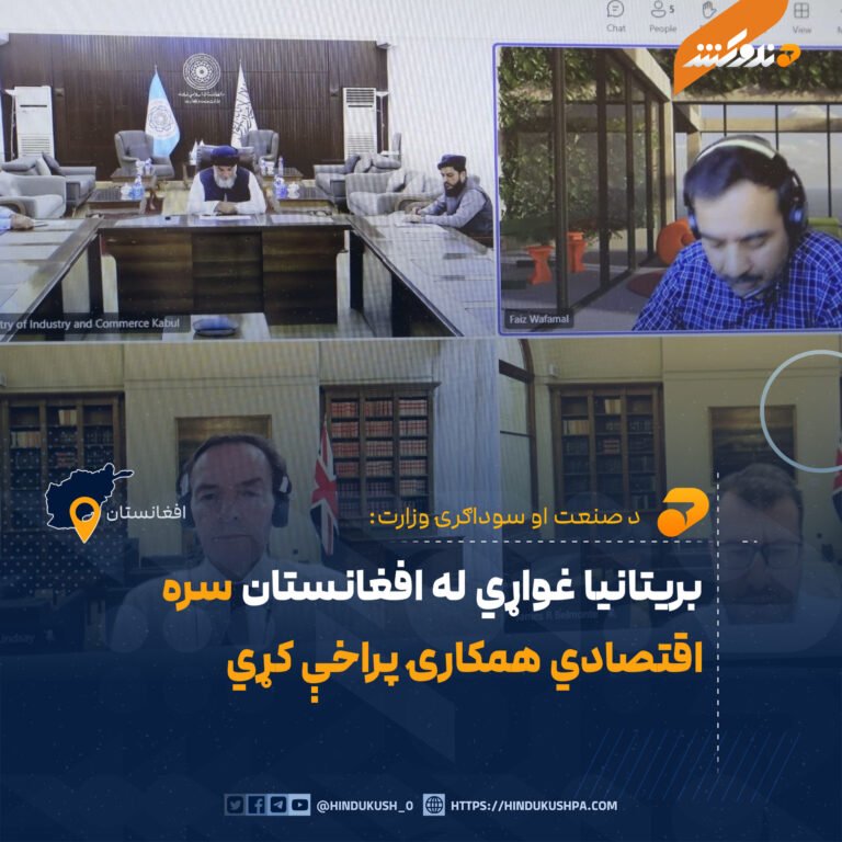 بریتانیا غواړي له افغانستان سره اقتصادي همکارۍ پراخې کړي